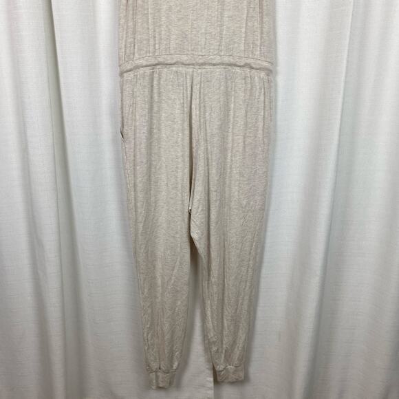 Athleta Cream Balance Jumpsuit Sz.L - Picture 11 of 15